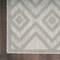 Homeroots 2' X 4' Silver And Gray Geometric Indoor Outdoor Area Rug 573843 - alternate 8
