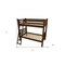 Homeroots Red Twin Over Twin Solid Wood Bunk Bed 548172 - alternate 3