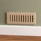 Sierra Grates 2 in. H X 14 in. W 2-Way 45 Degree Louvered, Steel, Brown Toe Space Grille TSG214-BRN - alternate 4