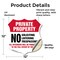 Signmission Private Property Shield Label Set No Sol, 12 Inch X 12 Inch, Vinyl Decal SHI-D-12-439 - alternate 4