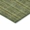 Homeroots 3' X 5' Olive Green And Lime Green Striped Washable Indoor Outdoor Area Rug 615061 - alternate 6