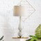 Jonathan Y Gillian 33.7" Glass LED Table Lamp, White JYL2071A - alternate 5