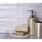 Apollo Tile White 11.8 in x 12.2 in Glass Glossy, Matte Floor and Wall Mosaic Tile 5 sqft/case, 5PK APLICL8804A - alternate 4