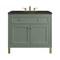 James Martin Vanities Chicago 36" Single Vanity, Smokey Celadon, w/ 3 CM Phantome Eclos Top 503-V36-SC-3PHT - alternate 1