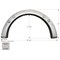 Icon Single Axle Fender Skirt FS2745 for Coachmen - Satin Silver Metallic 12745 - alternate 2