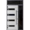 Vdomdoors Front Exterior Prehung Steel Door Ronex0131 Black Enamel Sidelight and Transom Window Sidelite RONEX0131EXD-BLK-W36+16 X H80+16-RH-I - alternate 1