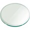 Fab Glass And Mirror 34in. Clear Round Glass Table Top, 1/2in. Thickness Tempered Beveled Edge Polished 34RT12THBEAN - alternate 1