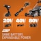 Worx NITRO 20V Brushless Switchdriver 2.0 2-IN-1 Cordless Drill & Driver with Battery & Charger WX177L - alternate 2