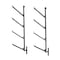 Mytee Products Shipping Container 4 Tier Pipe Racks, 18in L x 64in H, 2PK CNT-PIPERACKx2 - alternate 1
