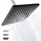 Supply Giant Shower Head, High Pressure Single Function Rainfall Showerhead, 2.5 GPM, 8in Face Diameter 74-907-NC - alternate 1