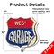 Signmission Wes's Garage, 12 inch X 12 inch, Vinyl Decal, 2PK SHI-D-2PACK-12-383-WES - alternate 3