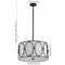 Jonathan Y Violetta 3-Light 19" Metal LED Pendant, Oil Rubbed Bronze/White JYL9008B - alternate 5