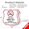 Signmission No Smoking Shield Sign This Is A Smoke F, 12 inch X 12 inch, Aluminum Metal Sign, 2PK SHI-A-2PACK-12-401 - alternate 4