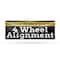 Signmission 4 Wheel Alignment, 24 Inch x 72 Inch, Vinyl Banner B-72-30451 - alternate 1