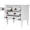 Homeroots 32" White Solid Wood Four Drawer Gentlemans Chest 389777 - alternate 5