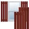 Ekena Millwork True Fit PVC Four Board Spaced Board-n-Batten Shutters, Pepper Red , 23W x 36H, PR TFP101SBF23X036MR - alternate 1