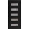 Vdomdoors Aluminum Door Iron 0255 Black Entry Steel Metal Classic Painted 36 x 80 (36 x 80)-Left Inswing IRON0255EXD-BLK-W36xH80-LH-I - alternate 3
