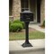 Architectural Mailboxes Pedestal Locking Combo, Black PED00BAM - alternate 5
