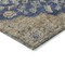 Homeroots 5' X 8' Navy Blue Beige And Brown Oriental Washable Indoor Outdoor Area Rug 605254 - alternate 4