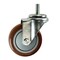 Service Caster 4 Inch SS Maroon Polyurethane Wheel Swivel 1/2 Inch Threaded Stem Caster SCC SCC-SSTS20S414-PPUB-MRN-121315 - alternate 1