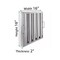 Amgood 16 in. x 16 in. x 2 in. Stainless Steel Hood Filter, 2PK SSHF-1616-2PK-Z - alternate 3
