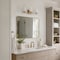 Vaxcel Park Ridge 3-Light Vanity Light, Champagne Gold, Frosted White Glass, 22-In. Wide W0572 - alternate 5