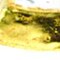 Homeroots 7 Glass Set Of 4 Square Edge Gold Plates 376063 - alternate 5