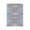 Homeroots 9' X 12' Sky Blue And Denim Blue Striped Washable Indoor Outdoor Area Rug 578008 - alternate 4