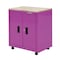 The Original Pink Box 28-Inch Base Cabinet with Butcher Block Top, Pink PB2802KBC - alternate 4