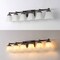 Jonathan Y Staunton 39.5" 6-Light Farmhouse Cottage Metal LED Vanity Light w/Frosted Glass Shades, Oil Rubbed Br JYL7623A - alternate 4
