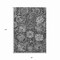 Homeroots 8' X 10' Gray And Ash Gray Damask Washable Indoor Outdoor Area Rug 609075 - alternate 2