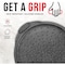 Bakken- Swiss BAKKEN Pizza Pan, Round Perforated, Nonstick Marble Coating, Dishwasher Safe, Gray BAKPIZSHGMB43 - alternate 3
