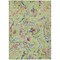 Homeroots 3' X 5' Artichoke Green And Pink Paisley Washable Indoor Outdoor Area Rug 588588 - alternate 5