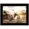 Homeroots Heading Home Elk 2 Black Framed Print Wall Art 404643 - alternate 1