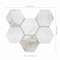 Msi Arabescato Venato White Hexagon Sample Honed Marble Mosaic Floor And Wall Tile ZOR-MD-0619-SAM - alternate 7