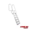 Extreme Max 3005.3919 Deluxe Flip-Up Dock Ladder with Welded Step Assembly - 6-Step 3005.3919 - alternate 1