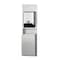 Tork 12 gal Rectangular Trash Can, Silver, None, Stainless Steel, 17 1/8 in 309051 - alternate 5