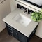 James Martin Vanities Brittany 30" Single Vanity, Black Onyx, w/ 3 CM Siberian Silestone Top 650-V30-BKO-3SFR - alternate 4