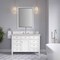 James Martin Vanities Brittany 48" Sgl Vanity in Bright White, w/ 3 CM Siberian Silestone Top w/FreePower Wireless Charger 655-V48-BW-FSFR - alternate 5