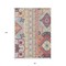 Homeroots 8' X 10' Linen Pink And Yellow Aztec Washable Indoor Outdoor Area Rug 598475 - alternate 5