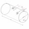 Ilc KENWORTH W900L YEAR 2000 120 GALLON REAR FILL FUEL TANK 24.5 X 62 INCH Heavy Duty Replacement Part KW W900L 2000 120 GALLON REAR FILL FUEL TANK 24.5 - alternate 1