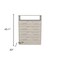 Homeroots 33" Light Grey Manufactured Wood Four Drawer Dresser 477782 - alternate 2