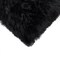 Homeroots Set of Two 12" X 20" Black Sheepskin Lumbar Throw Pillows, 2PK 544563 - alternate 5