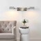 Jonathan Y Arlo 54" 2-Light Farmhouse Industrial Double Swing Arm Iron LED Wall Sconce w/Pull-Chain USB Chargin JYL6016B - alternate 7