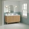 James Martin Vanities 60 in. Single Vanity, Light Natural Oak, w/Single Hole 3 CM White Zeus Quartz Top & Backsplash 545-V60S-LNO-1WZ - alternate 5