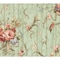 York Wallcoverings Parrots with Floral Bouquets Blue Wallpaper HA1326 - alternate 1