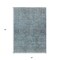 Homeroots 5' X 8' Teal Blue And Gray Southwestern Washable Indoor Outdoor Area Rug 587087 - alternate 4