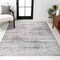 Jonathan Y Minori Filigree Medallion Light Gray/Cream 4 ft. x 6 ft. Area Rug MDP206B-4 - alternate 1