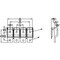 Siemens bus connector extended front mounted 4 units accessory for: 3VA53/54 3VA9474-0QB00 - alternate 2