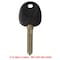 Aks Keys 2007 - 2014 Hyundai Key Shell HYN14RT14 - HY15 KS-HYUNDAI-05 - alternate 1